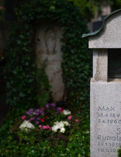 Friedhof Mit Grabsteinen